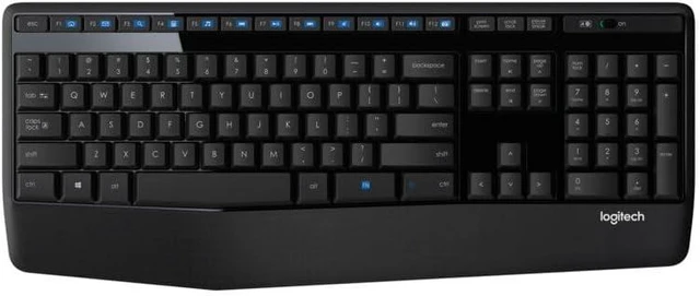 Main image of K345 Full Size Wireless Keyboard with Palm Rest for PC, Laptop