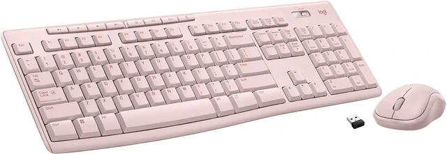Main image of MK270 Full Size Wireless Keyboard and Mouse Combo - Rose