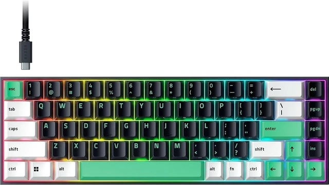 Main image of Reclusa X Mini 65% Hot-Swappable Mechanical Gaming Keyboard