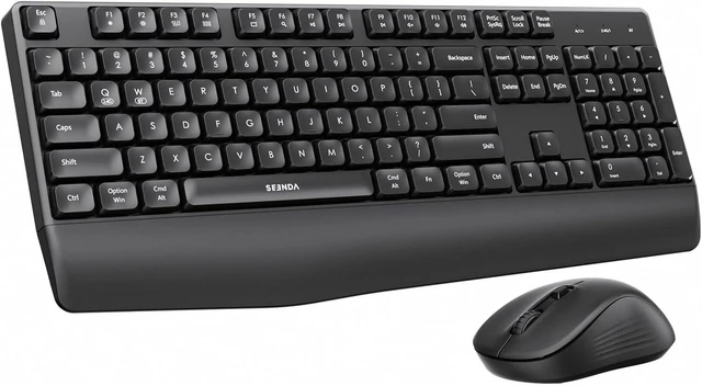 Main image of seenda COE200 Wireless Bluetooth Keyboard and Mouse Combo with Wrist Rest