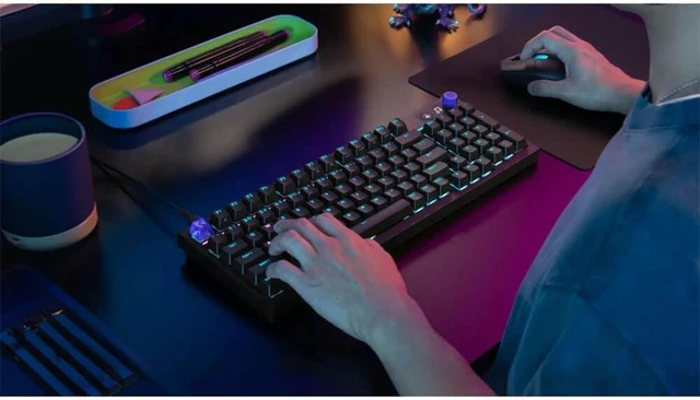Alt view image 2 of 7 - G316 X 98 Mechanical Gaming Keyboard (Tactile) - Black