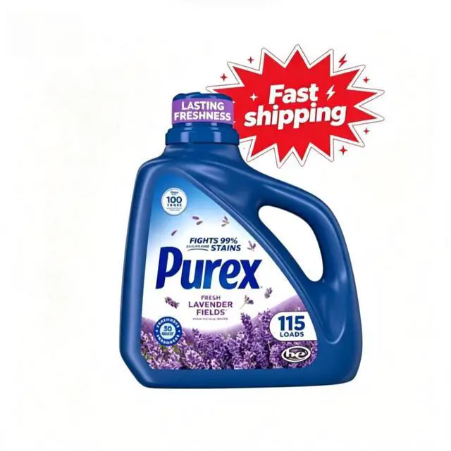 Main image of Purex Fresh Lavender Fields Liquid Detergent, 150 fl oz, 115 loads
