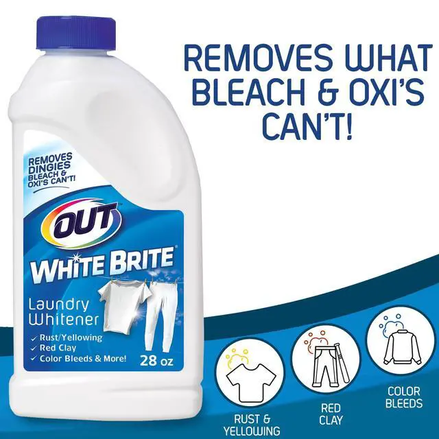 Alt view image 6 of 6 - Out White Brite Laundry Whitener, 28 oz