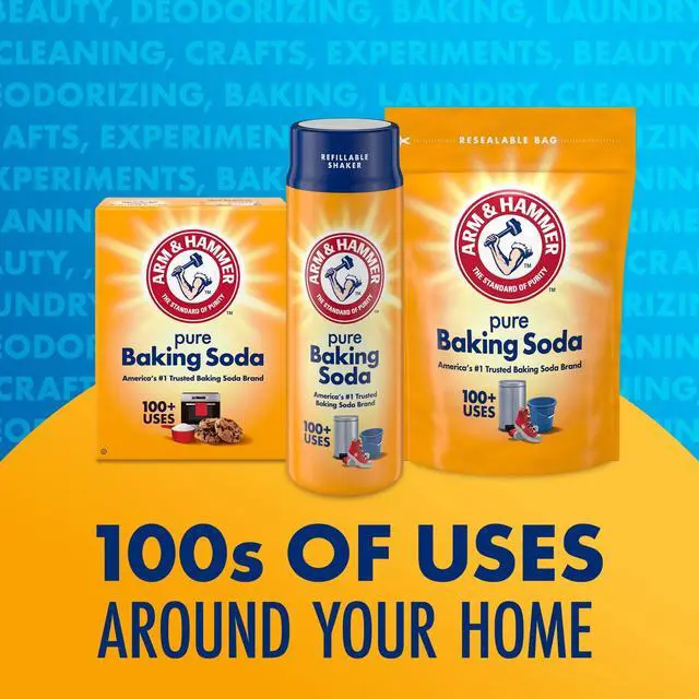 Alt view image 5 of 6 - ARM & HAMMER Pure Multi-Purpose Baking Soda for Pool, Cleaning, and Deodorizing, 10.8 lb Bag