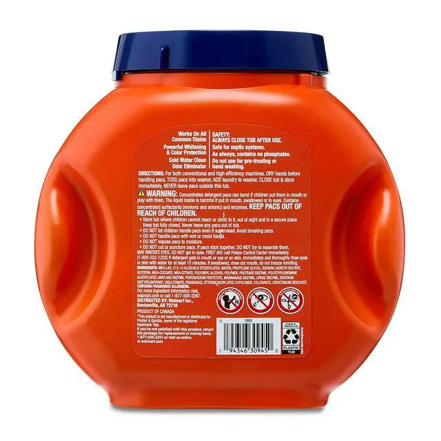 Alt view image 2 of 6 - Great Value Premium Clean Laundry Pacs, Original Scent, 42 Count