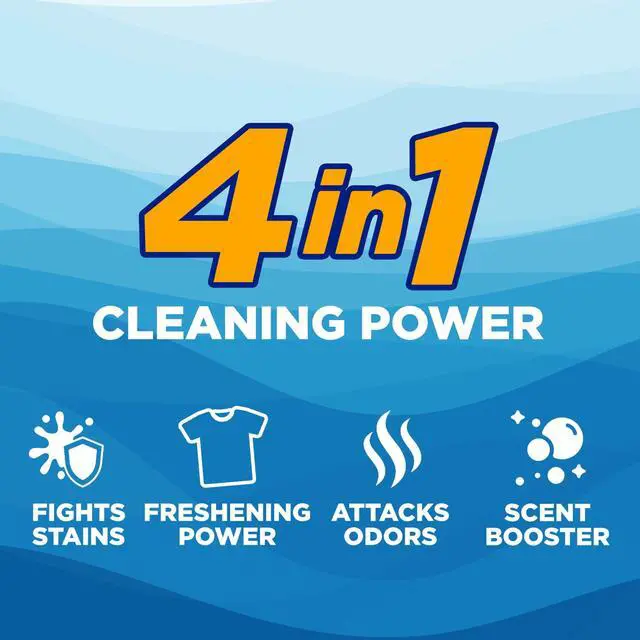 Alt view image 6 of 6 - ARM & HAMMER Laundry Detergent Liquid, Clean Burst, 43 fl oz, 43 Loads