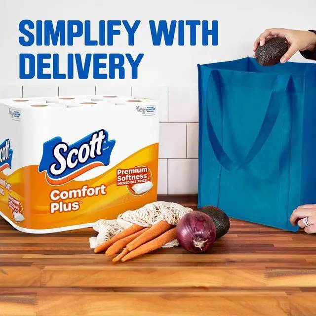 Alt view image 3 of 6 - Scott ComfortPlus Toilet Paper, 36 Mega Rolls