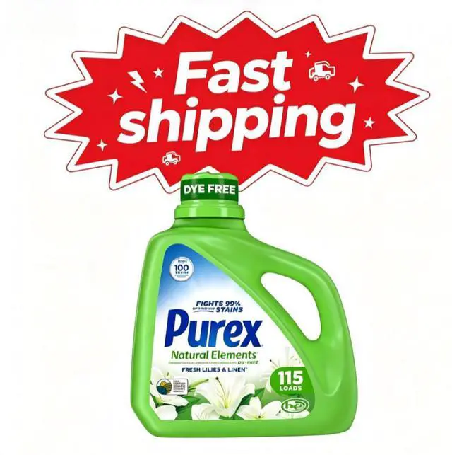 Main image of Purex Natural Elements Liquid Detergent, Fresh Lilies & Linen, 150 fl oz, 115 loads