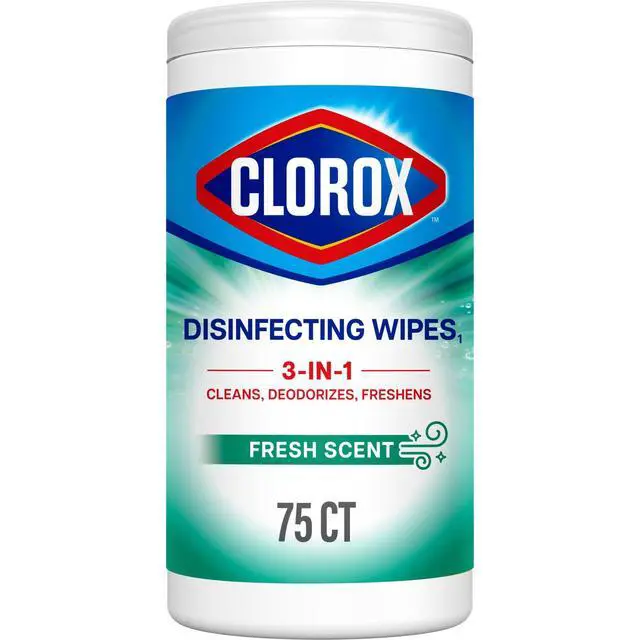 Alt view image 2 of 6 - Clorox Disinfecting Wipes Limited Edition Back to School, Bleach Free, Fresh Scent, 75 Count