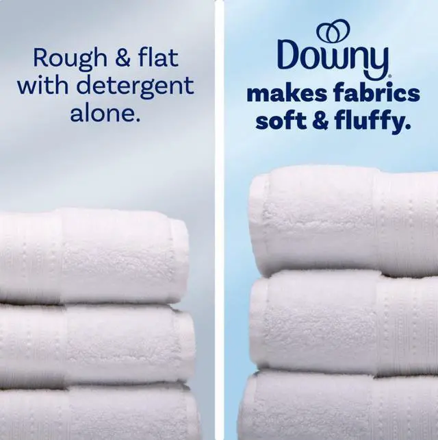 Alt view image 4 of 6 - Downy Liquid Laundry Fabric Softener and Conditioner, Cool Cotton Scent, 44 fl oz, 60 Loads