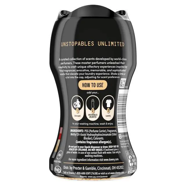 Alt view image 3 of 6 - Downy Laundry Scent Beads, Unstopables Unlimited Collection, In-Wash Scent Booster, N.06 Scent, 4.8 oz