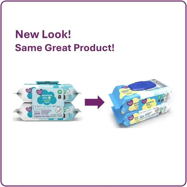 Alt view image 4 of 5 - Parent's Choice Sensitive Plus Baby Wipes, 200 Count