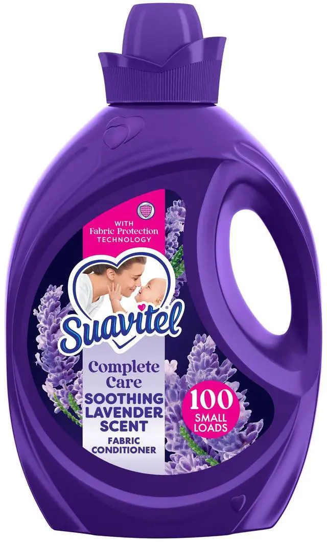 Alt view image 5 of 6 - Suavitel Complete Liquid Fabric Softener, Fabric Conditioner, Soothing Lavender Scent, 100 fl oz