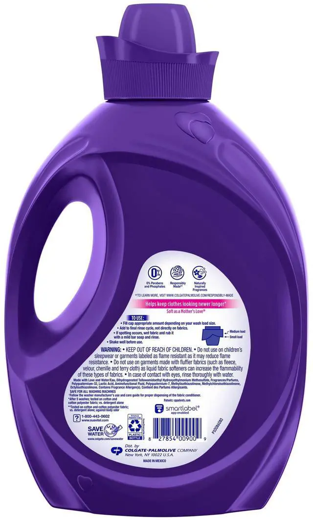 Alt view image 6 of 6 - Suavitel Complete Liquid Fabric Softener, Fabric Conditioner, Soothing Lavender Scent, 100 fl oz