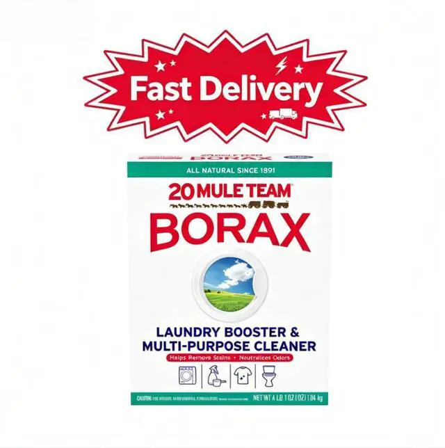 Main image of 20 Mule Team All Natural Borax Laundry Detergent Booster & Multi-Purpose Household Cleaner, 65 Ounce