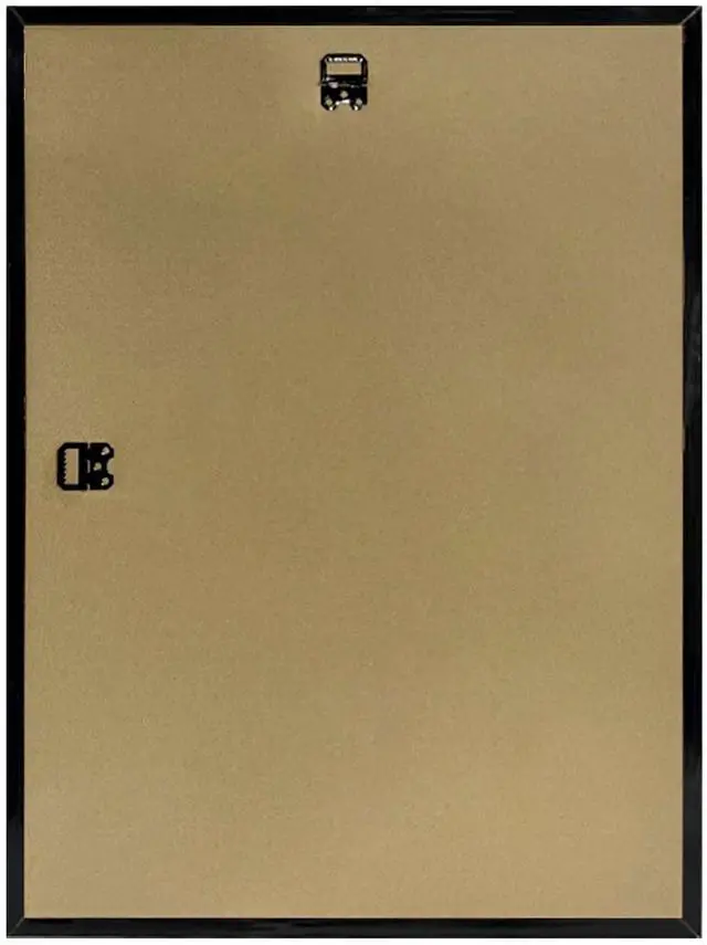 Alt view image 6 of 7 - Mainstays 27x40 Picture Frame Black Flat Profile Wall Photo Frame