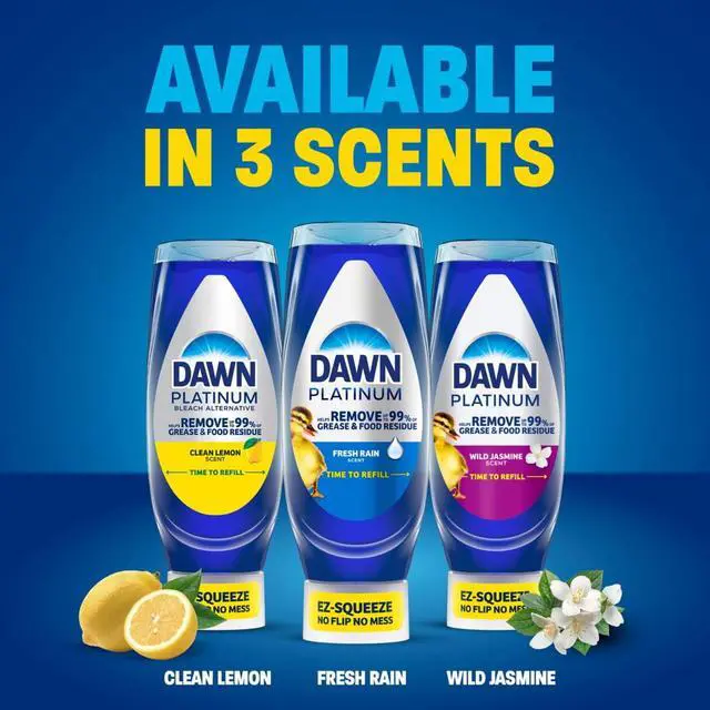 Alt view image 3 of 7 - Dawn Platinum EZ Squueze Dish Soap Fresh Rain,