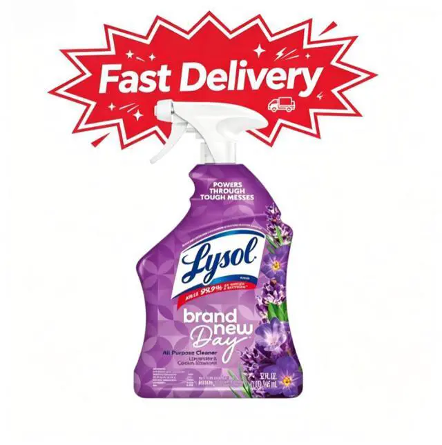 Main image of Lysol® All-Purpose Cleaner, Sanitizing and Disinfecting Spray, Lavender & Cotton Blossom, 32 fl oz