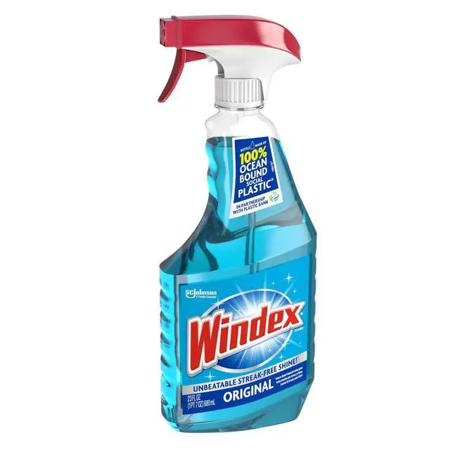 Alt view image 5 of 7 - Windex Glass, Window, and Mirror Cleaner, Original Blue, Spray Bottle, 23 fl oz