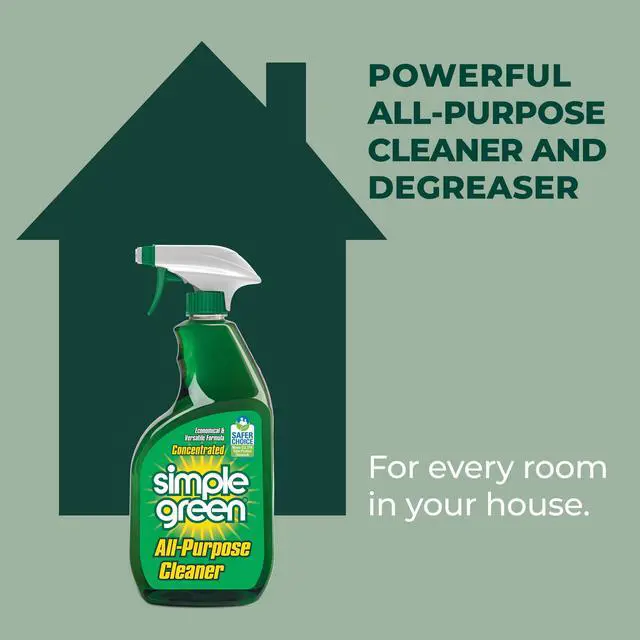 Alt view image 6 of 7 - Simple Green All-Purpose Cleaner Concentrate, Spray Bottle, Original, 32 fl. oz