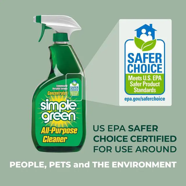 Alt view image 3 of 7 - Simple Green All-Purpose Cleaner Concentrate, Spray Bottle, Original, 32 fl. oz