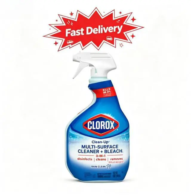 Main image of Clorox Clean-Up Multi-Surface All Purpose Cleaner with Bleach, Rain Clean, 32 fl oz