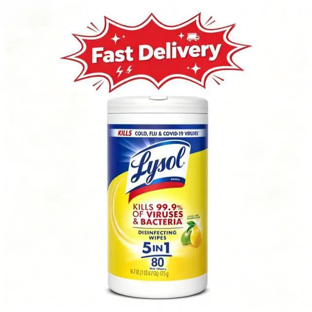 Main image of Lysol Disinfecting Wipes, All Purpose Cleaner, Multi Surface Antibacterial Cleaning Wipes, Cleaning Supplies, Lemon & Lime Blossom Scent, 80 Count