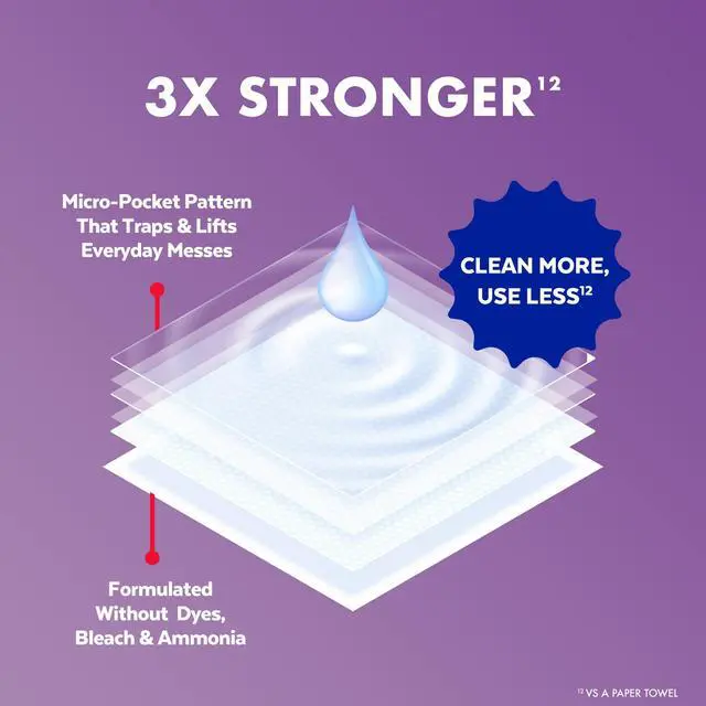 Alt view image 4 of 7 - Lysol Disinfecting Wipes, All Purpose Cleaner, Multi Surface Antibacterial Cleaning Wipes, Cleaning Supplies, Lavender & Cotton Blossom Scent, 80 Count