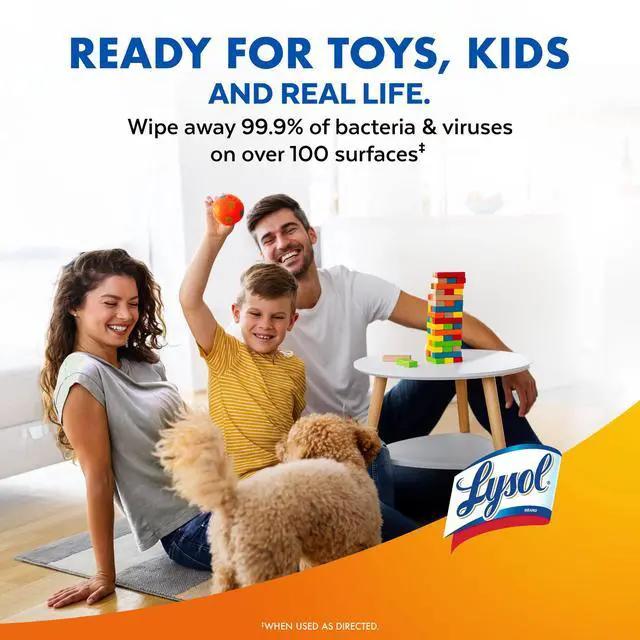 Alt view image 5 of 7 - Lysol Disinfecting Wipes, All Purpose Cleaner, Multi Surface Antibacterial Cleaning Wipes, Cleaning Supplies, Lemon + Crisp Linen + Mango & Hibiscus Scent, 80 Count Each (Pack of 3)