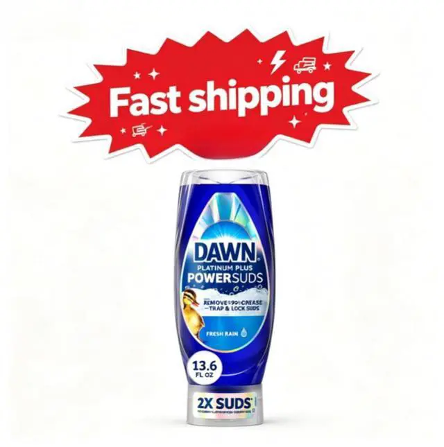 Main image of Dawn Platinum Plus, Dish Soap, 13.6 oz. EZ-Squeeze Bottle