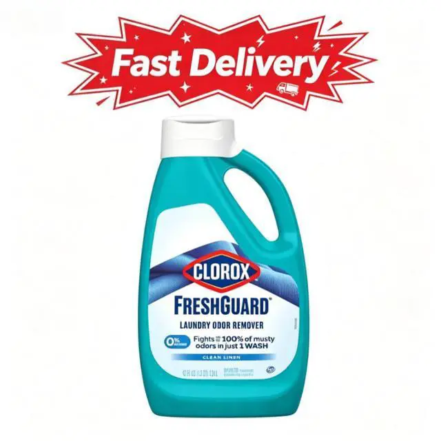 Main image of Clorox Fresh Guard Laundry Odor Remover, 0% Bleach, Color Safe, Clean Linen Scent, 42 fl oz