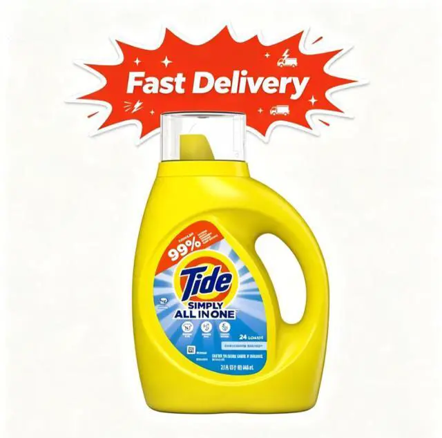 Main image of Tide Simply Liquid Laundry Detergent, Refreshing Breeze, 24 Loads, 32 fl oz
