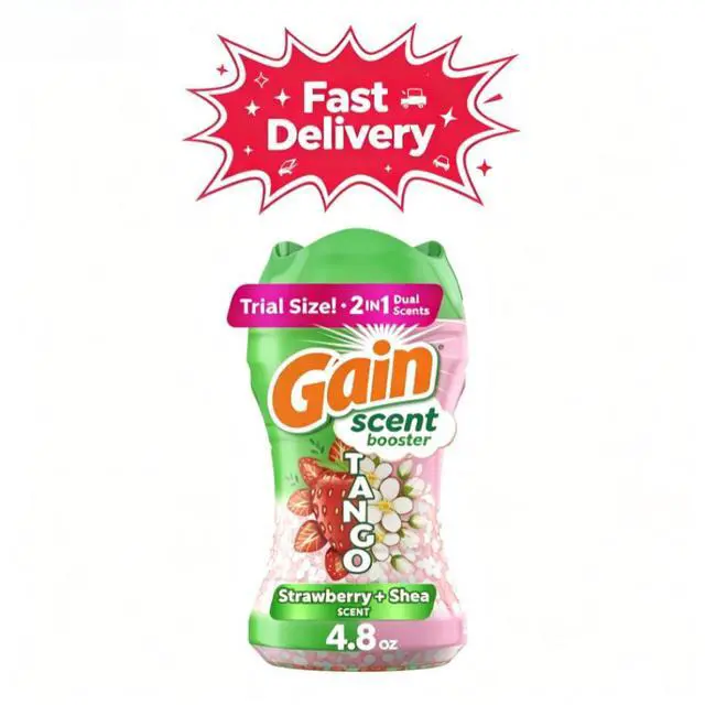 Main image of Gain Tango 2-in-1 Dual Scent In-Wash Laundry Scent Booster Beads, Strawberry & Shea Scent, 4.8 oz