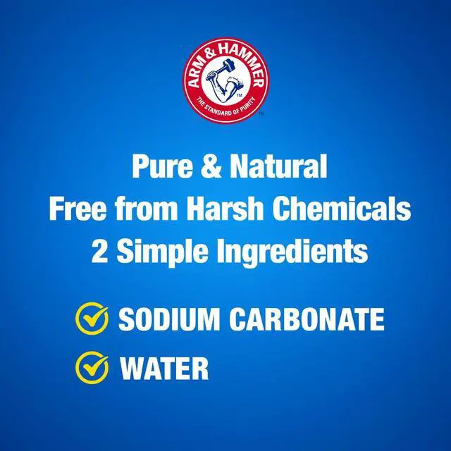 Alt view image 6 of 7 - ARM & HAMMER Super Washing Soda Powder Laundry Detergent Booster & Household Cleaner, 55 oz