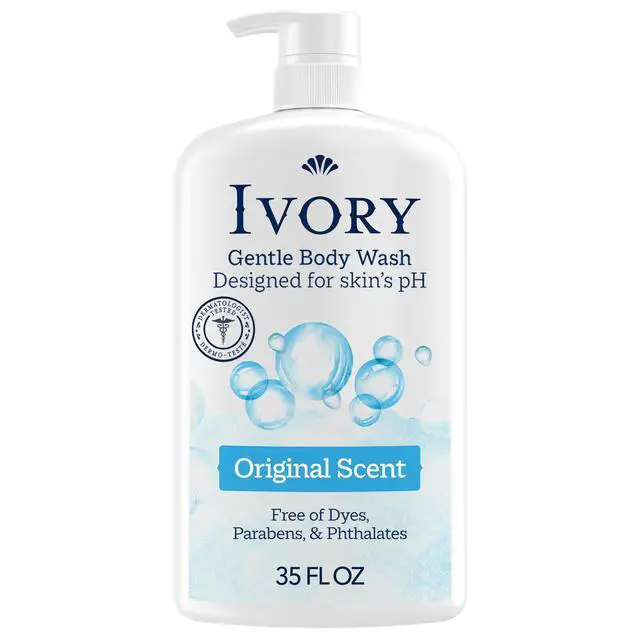 Alt view image 3 of 3 - Ivory Body Wash, Mild and Gentle Original Scent, 35 fl oz