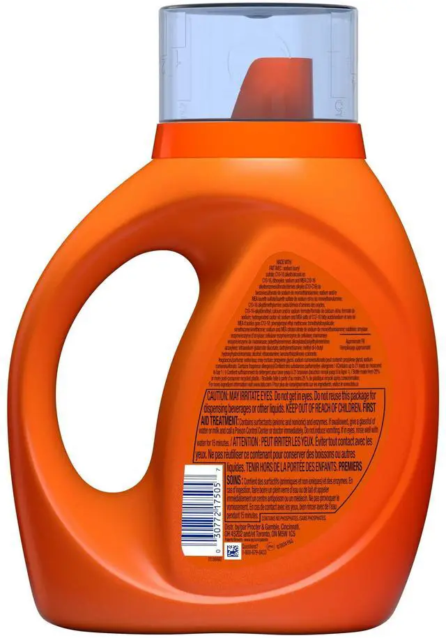 Alt view image 2 of 7 - Tide Laundry Detergent Liquid Plus a Boost of Ultra Downy, April Fresh Scent, 30 fl oz, 21 Loads