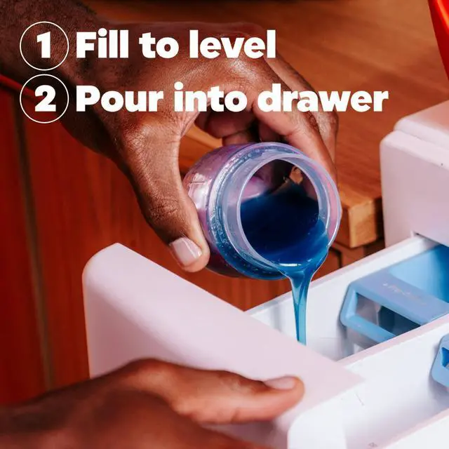 Alt view image 6 of 7 - Tide Laundry Detergent Liquid Plus a Boost of Ultra Downy, April Fresh Scent, 30 fl oz, 21 Loads