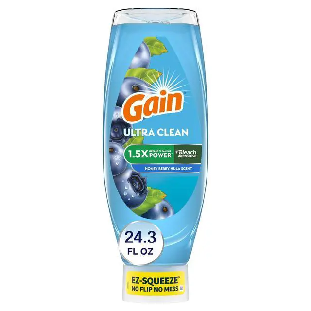Alt view image 5 of 6 - (2 pack) Gain EZ-Squeeze Dishwashing Liquid Dish Soap, Honeyberry Hula, 24.3 fl oz