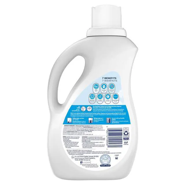 Alt view image 6 of 6 - Downy Free & Gentle Fabric Softener, 77 fl oz, 105 Loads, Hypoallergenic