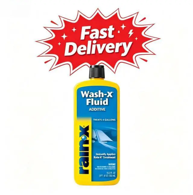 Main image of Rain-X Washer Fluid Additive 16.9 oz Bottle for Enhanced Cleaning