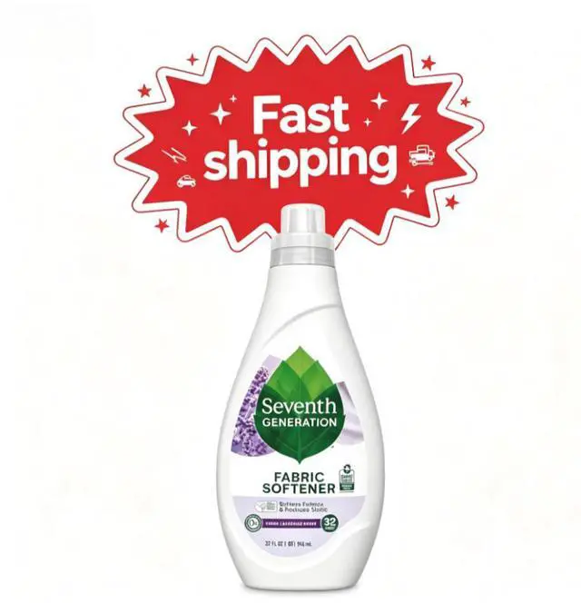 Main image of Seventh Generation Fabric Softener, Fresh Lavender, 32 fl oz, 32 Loads