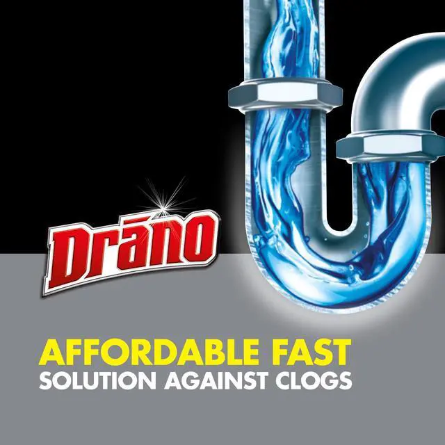 Alt view image 6 of 6 - Drano Liquid Drain Cleaner & Opener, 32 fl oz