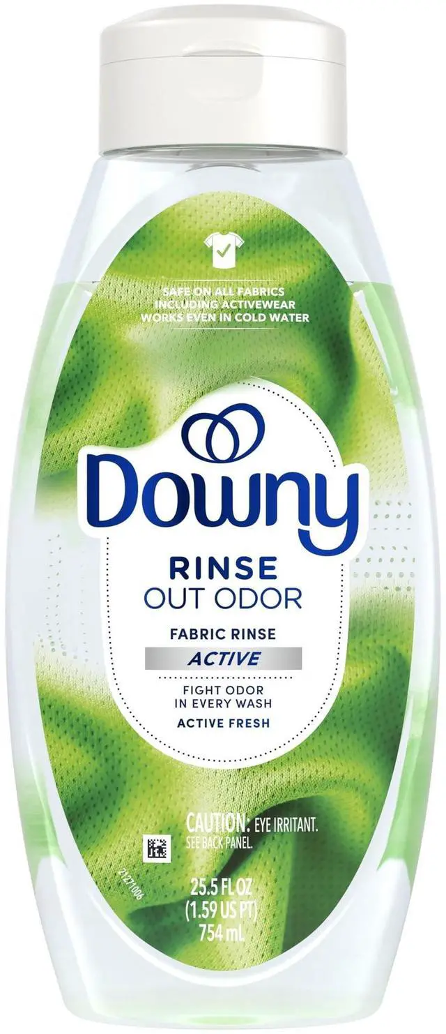 Main image of Downy Rinse Out Odor Laundry Rinse, Tackles Tough Odors, Active Fresh Scent, 25.5 fl oz