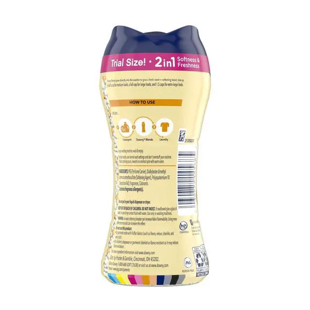 Alt view image 4 of 6 - Downy Blends Soft & Fresh In-Wash Laundry Scent Booster Beads, Toasted Vanilla, 5.9 oz