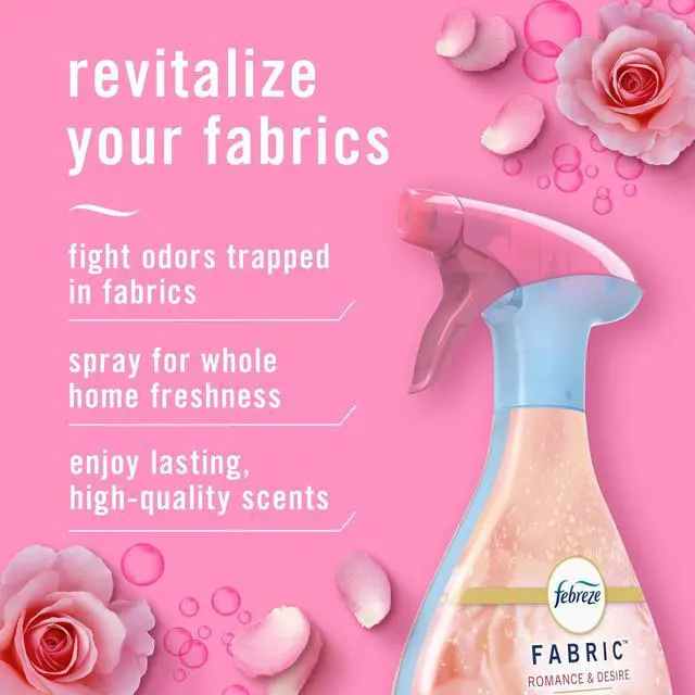 Alt view image 2 of 6 - Febreze Odor-Fighting Fabric Refresher Romance & Desire 23.6oz