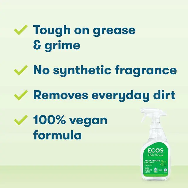 Alt view image 2 of 6 - ECOS Hypoallergenic All-Purpose Cleaner Spray, Parsley Scent, 22 fl oz