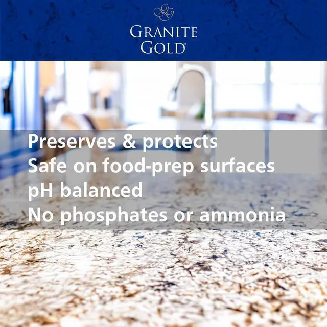 Alt view image 4 of 5 - Granite Gold Daily Cleaner for Granite, Marble, Quartz and More, Spray Bottle, 24 fl oz