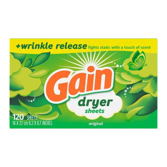 Alt view image 6 of 7 - Gain Dryer Sheets, Original Scent, 120 Count