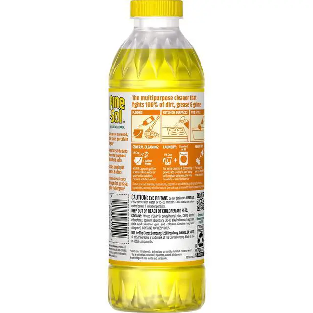 Alt view image 5 of 6 - Pine-Sol Multi-Surface Floor Cleaner, Lemon Fresh, 24 Fluid Ounces