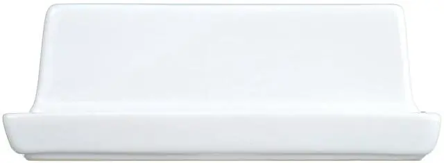 Main image of Mainstays Stoneware Butter Dish with Lid, Ceramic Butter Holder for Kitchen Countertop Storage, White